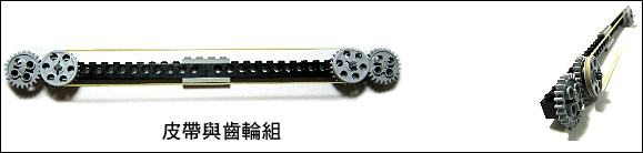 皮帶與齒輪組