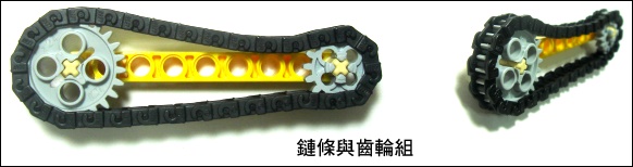鍊條與齒輪組